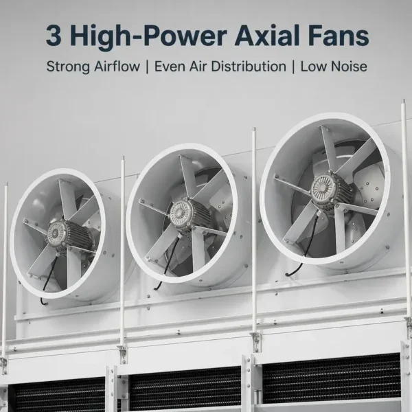 Cold Room Air Cooler, Axial, Aluminum - view 2