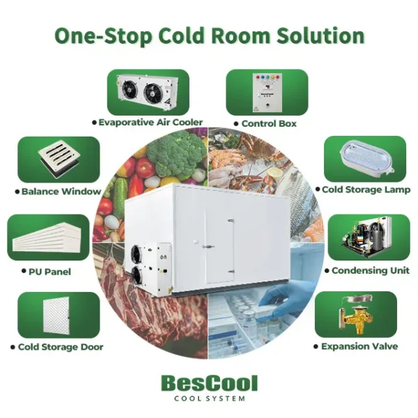 Cold Room Copelandsanyo Compressor, 380V, R22 - view 4