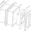 Cold Room Pressure Balance Window, Stainless, Freezer Door Part - view 4