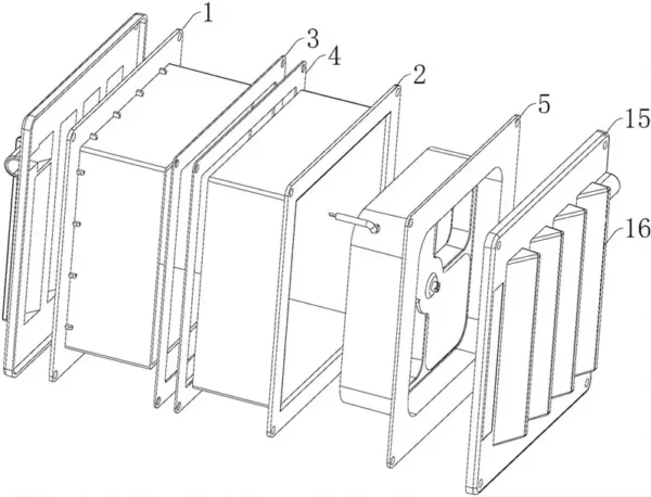 Cold Room Pressure Balance Window, Stainless, Freezer Door Part - view 4