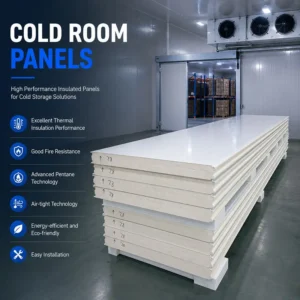 Cold Room Sandwich Panel, 50mm, 100mm, 150mm, wall