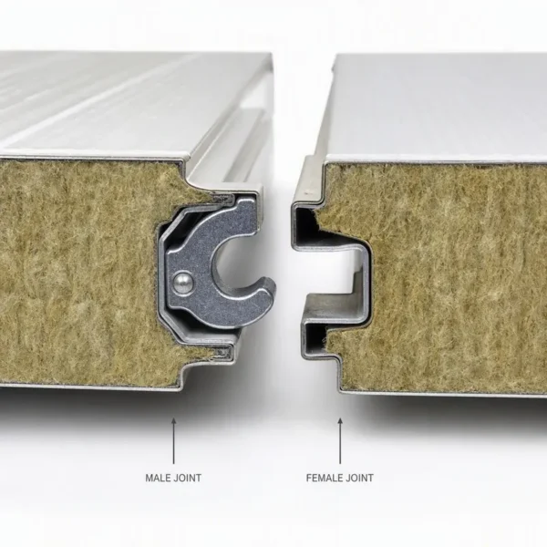 Cold Room Sandwich Panel, Rock Wool, 5 year