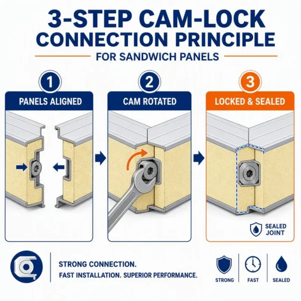 Cold Room Sandwich Panel, Rock Wool, 5 year - view 3
