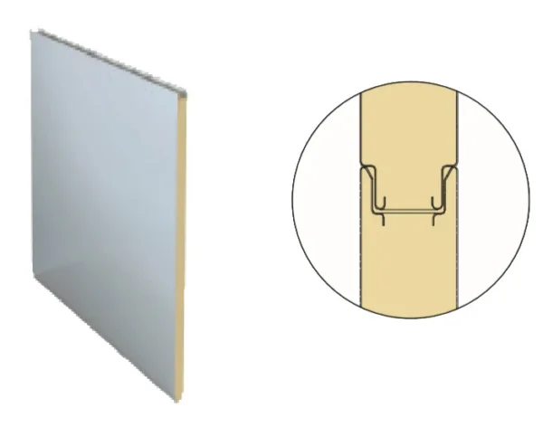 Cold Room Sandwich Panel, Wall, DW-SP-20190214, CE&FM - view 2