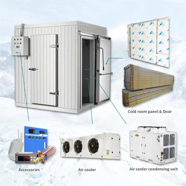 Cold Room Storage Freezer, 220V~440V, > 1000W