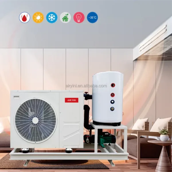 Cold Warm Heat Pump, Solar, EVI, Monoblock - view 5