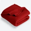 Color Polyester Throw Blanket, Portable, 100% Polyester
