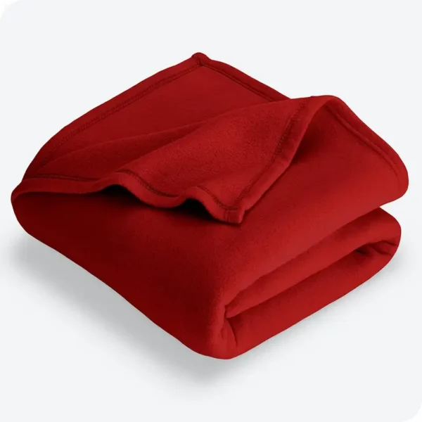 Color Polyester Throw Blanket, Portable, 100% Polyester