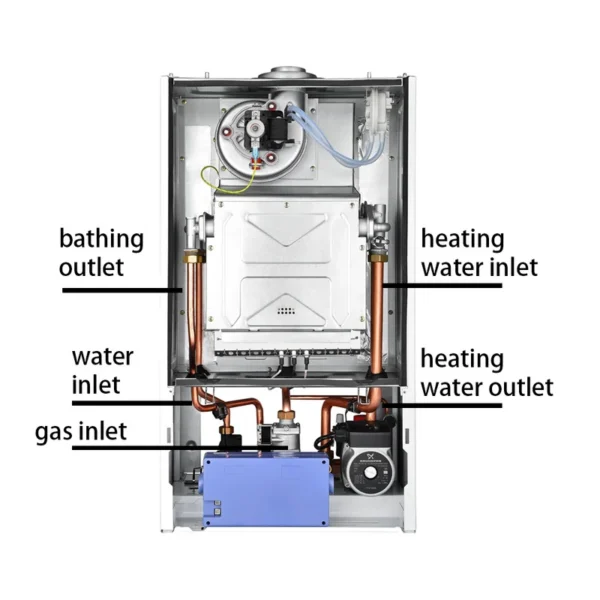 Combi Gas Boiler, 24KW, 28KW, 32KW, Wall - view 3