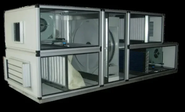 Combined Air Conditioning Unitair, AHU, 5000m³ - view 4