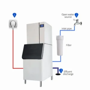 Commercial Automatic Tube, 400kg, 110V, 150kg, 24h