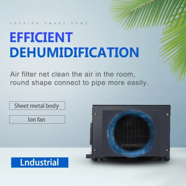 Commercial Ducted Industrial Dehumidifier, Ceiling, Wall - view 5
