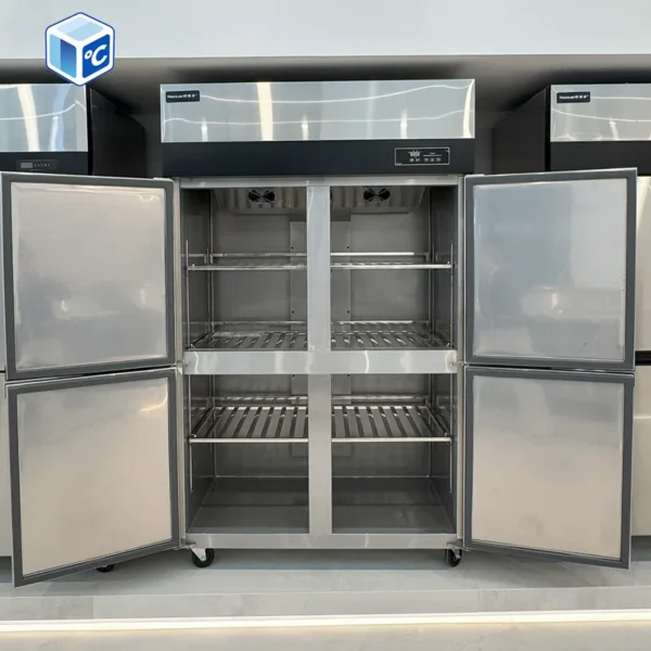 Commercial Freezer, Stainless, Steel - view 3