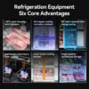 Commercial Freezer, Stainless, Steel - view 6