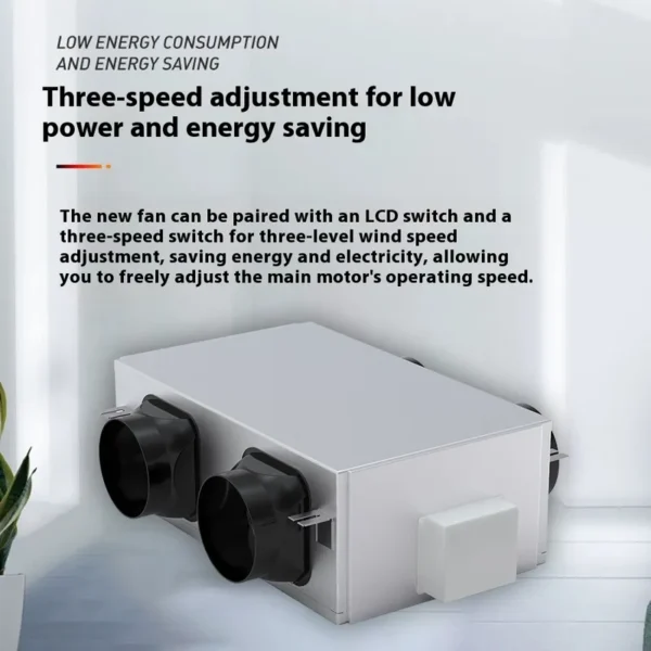 Commercial Fresh Air Ventilator, Ceiling, HJ-2 - view 4