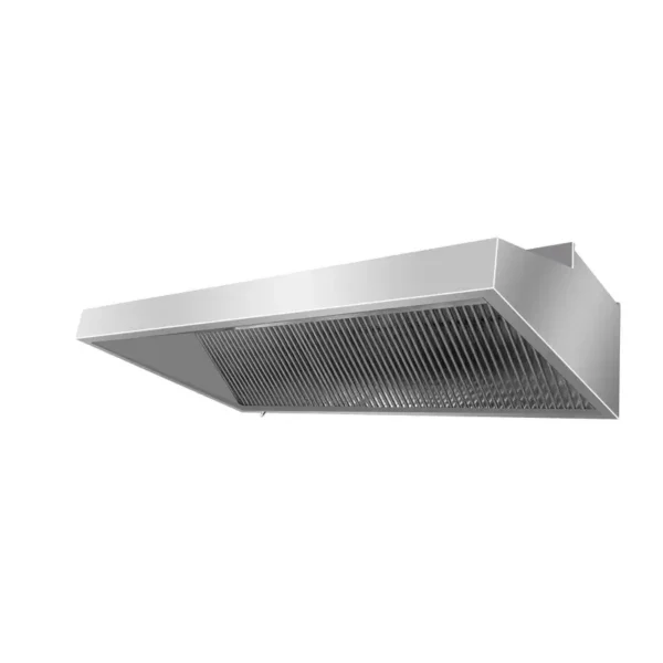 Commercial Kitchen Extractor, Stainless, Steel, Wall - view 2