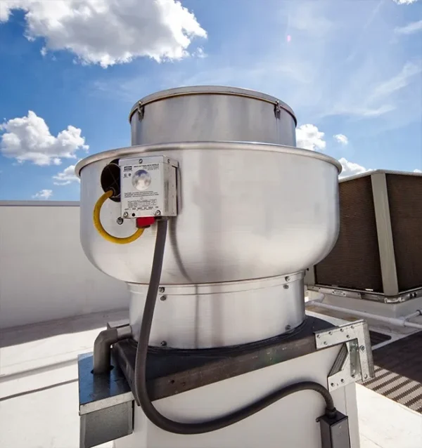 Commercial Kitchen Ventilation Fan, DMY, Roof, 0.5hp, 1hp - view 2