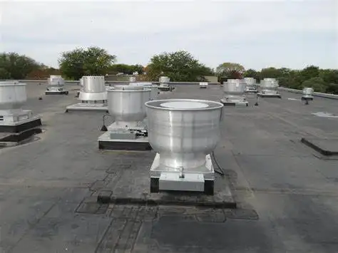 Commercial Kitchen Ventilation Fan, DMY, Roof, 0.5hp, 1hp - view 3