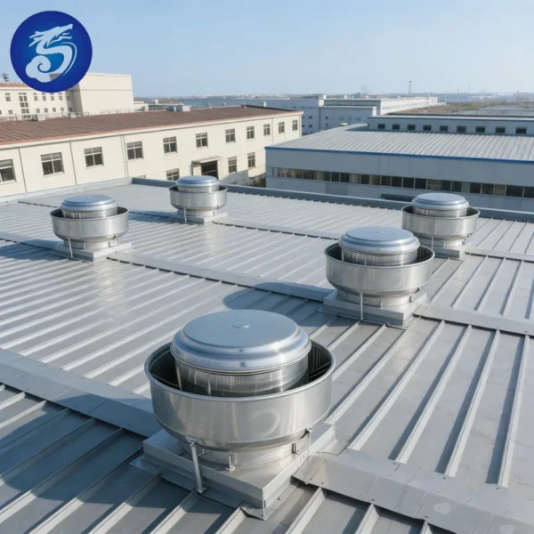 Commercial Kitchen Ventilation Fan, Roof, 120 V, Electric - view 2