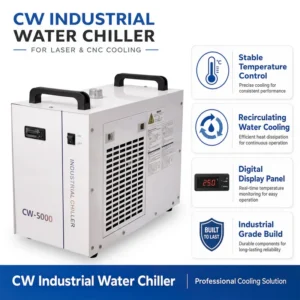 Commercial Portable Water Chiller, CW5000, 220 V, R134a
