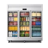 Commercial Restaurant Refrigerator, Stainless, Steel - view 5