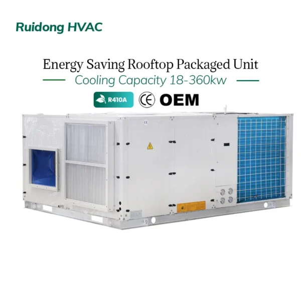 Commercial Rooftop Unit, 18kw-360kw, R407C