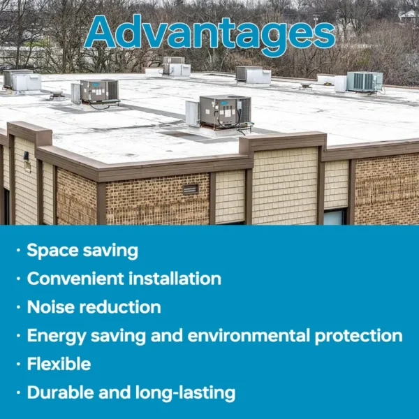 Commerical Rooftop Package Unit, 380V, 415V, Roof, HVAC - view 3