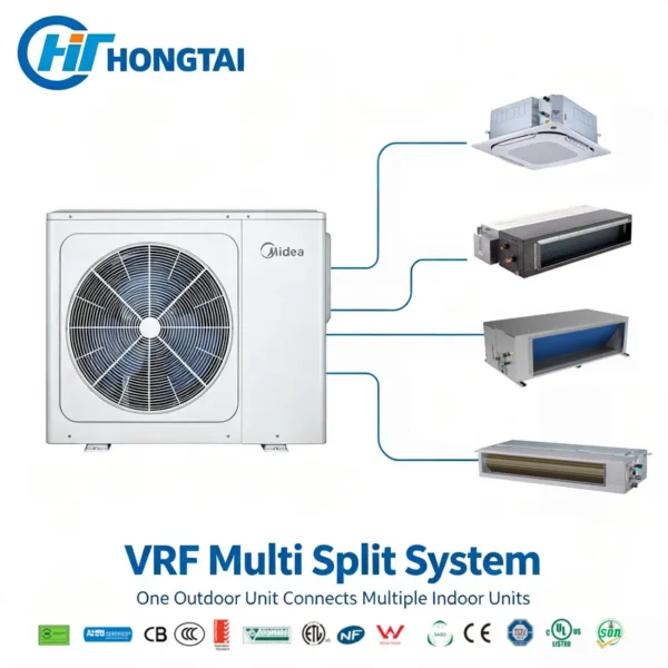 Compact Vrf Air Conditioner, 8-18kW, Inverter - view 4