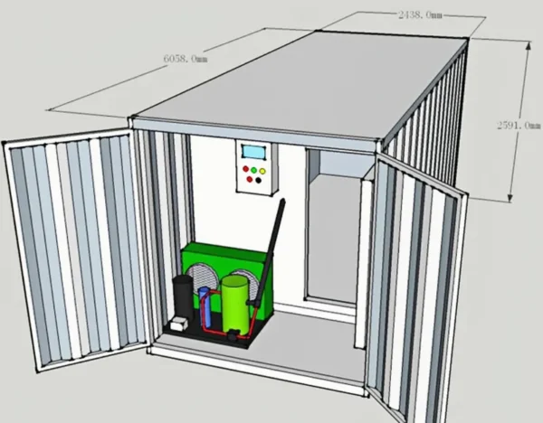 Complete Cold Storage Unit, 20ft/40ft, 3HP, 10Tons - view 5