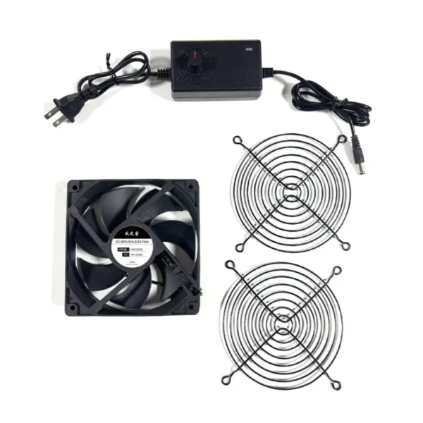 Computer Fan, 120mm, 240mm, 110V, 240V - view 2