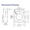 Computer Fan, CFM, 12V, 4-PIN, PWM - view 6