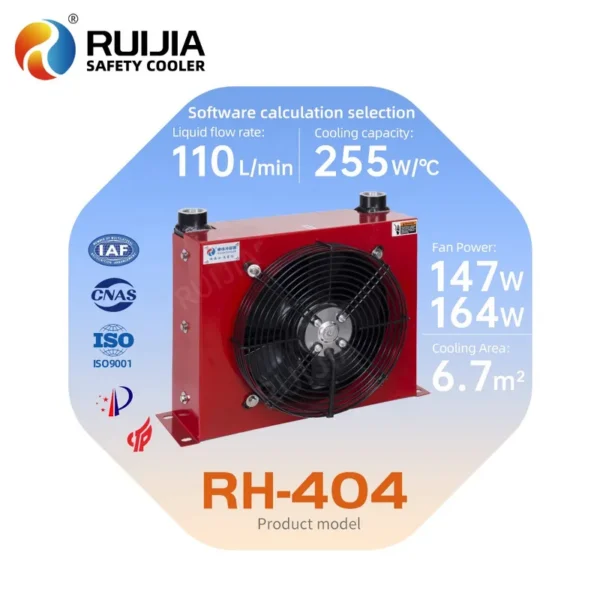 Condenser, 12V/24V, RH-404, 110L