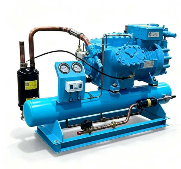 Condensing Semi Enclosed Compressor, 220 V, 55.0KW(73.76hp) - view 2