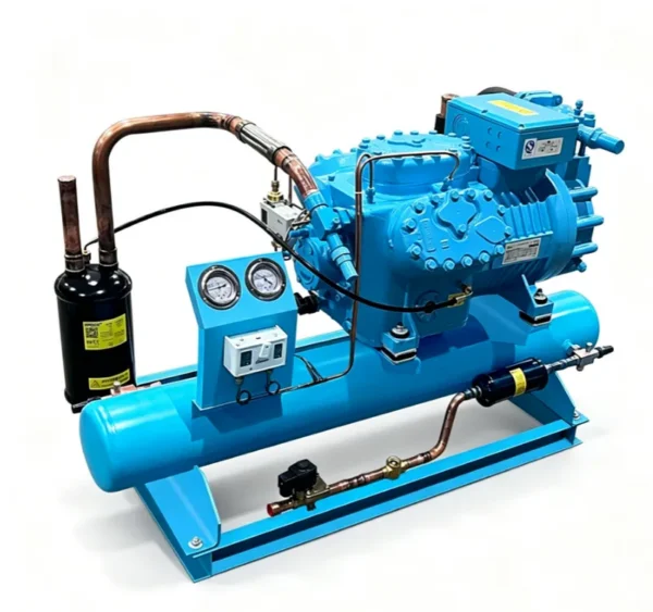 Condensing Semi Enclosed Compressor, 220 V, 55.0KW(73.76hp) - view 6