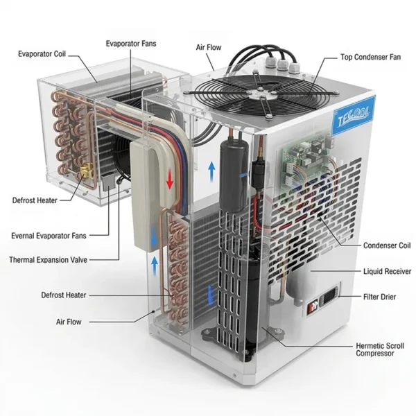 Condensing Unit, 1-3HP, 380-415V - view 5