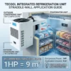 Condensing Unit, 1-3HP, R404A - view 4