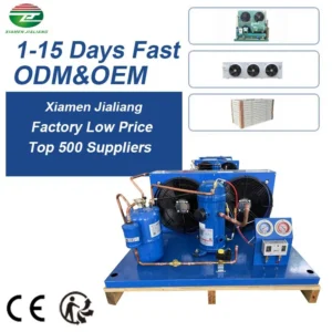 Condensing Unit, 10Hp, 220 V, Aluminum