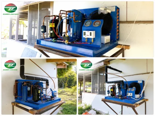 Condensing Unit, 10Hp, 220 V, Aluminum - view 3