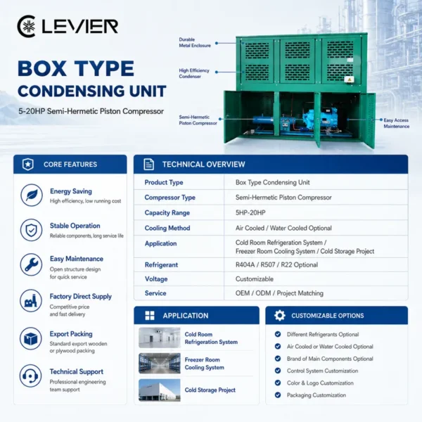 Condensing Unit, 10HP, R404A, R507 - view 2
