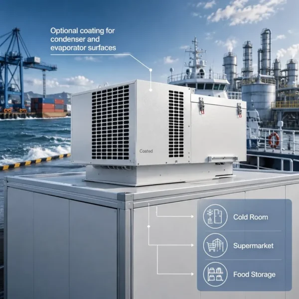 Condensing Unit, 3hp, R404a, Monoblock, 2560W - view 5