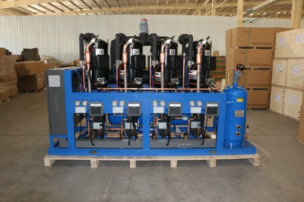 Condensing Unit, 50-100hp, Scroll, R-404A, 380V - view 3