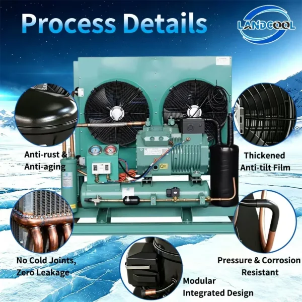 Condensing Unit, 5HP, S4T-5.2, R404A, R22 - view 3