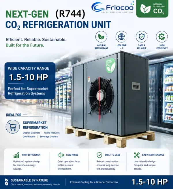 Condensing Unit, CO2, R744, GWP=1 - view 3