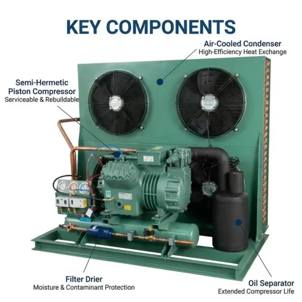 Condensing Unit, Hermetic, R22, 10KW/H - view 5