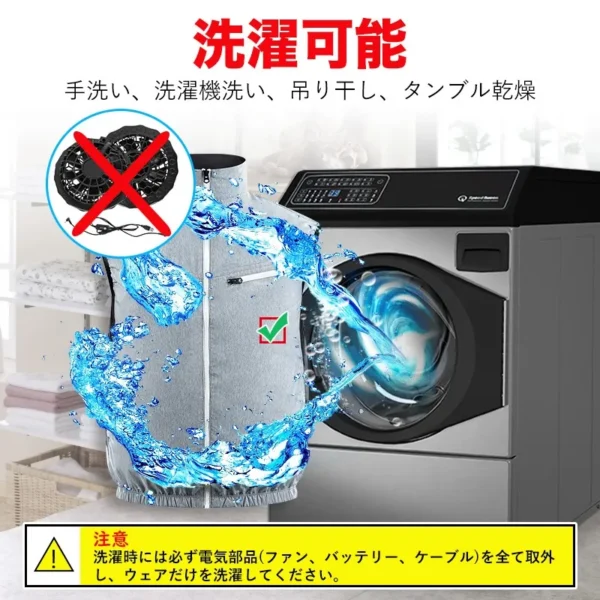 Conditioning Vest Fan, COTTON, USB, 5V - view 6