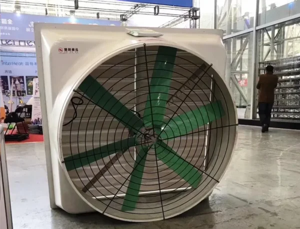Cone Exhaust Ventilation Fan, Wall, 380, fibgerglass - view 3