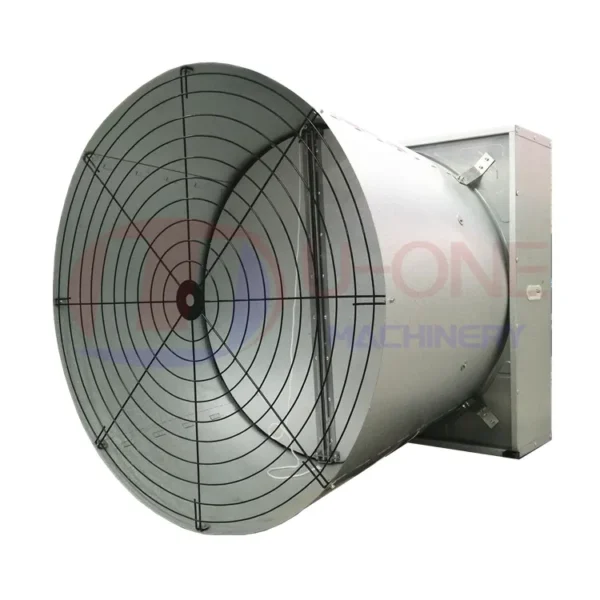 Cone Ventilation Exhaust Fan, 220V, Stainless Steel - view 6