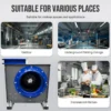 Consistent Airflow Cabinet Fan, Centrifugal, 220 V, Metal - view 6