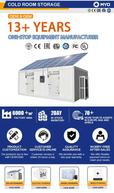 Container with Refrigeration Unit, 3hp, 10tons, 20ft, 40ft - view 4