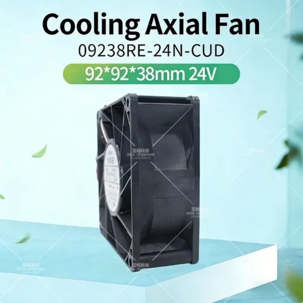 Control Chassis Cooling Fan, NMB, 09238RE-24N-CUD, 9038, 24V - view 3